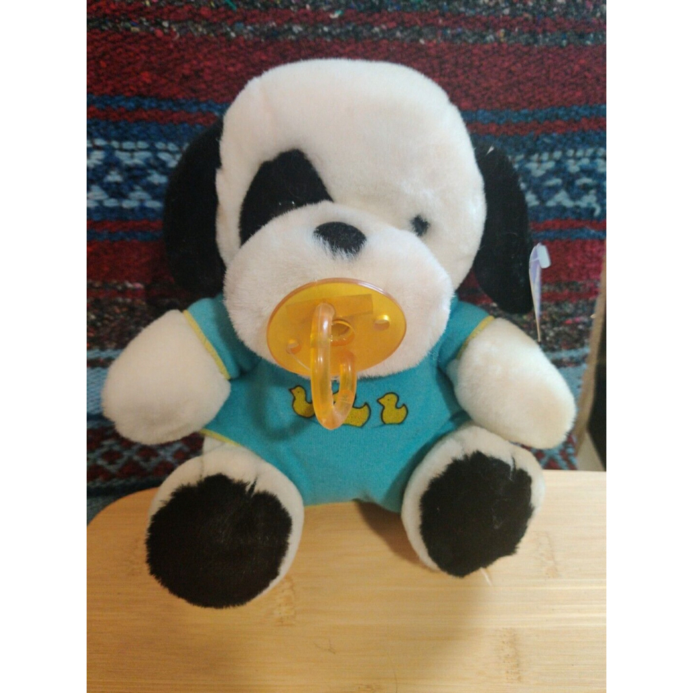 Very Rare 1985 8" Vintage Dakin Pillow Soft Goo Goo Puppy Stuffed Plush Toy Doll